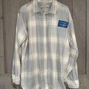 LOFT Coastal Cowgirl Plaid Shirt